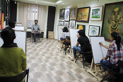 Live Study for Bachelor of Fine Arts
